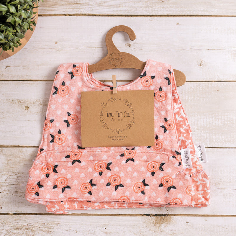 Everyday Duo - Pink Floral and Pink and White Stencil