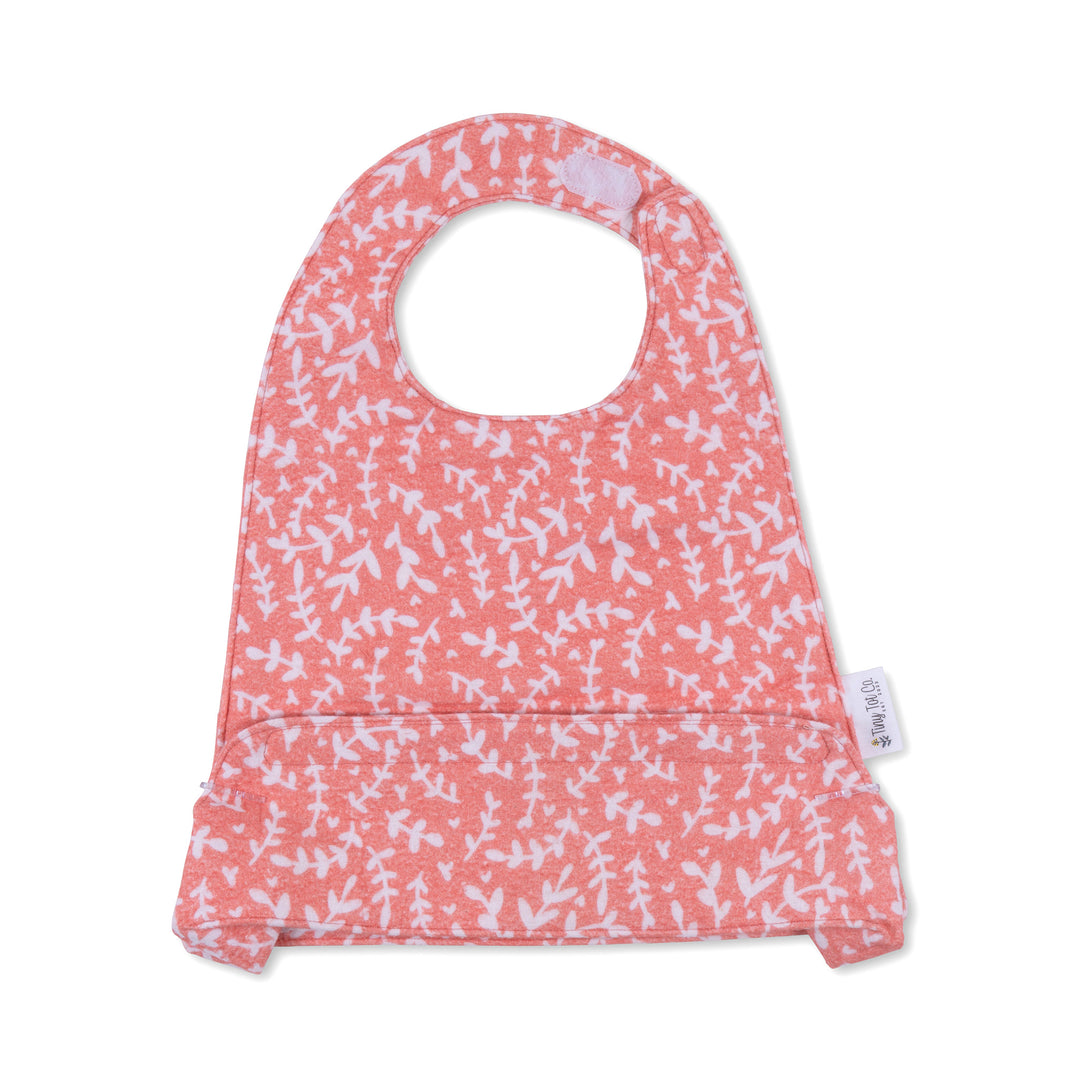 Everyday Duo - Green Floral and Pink and White Stencil